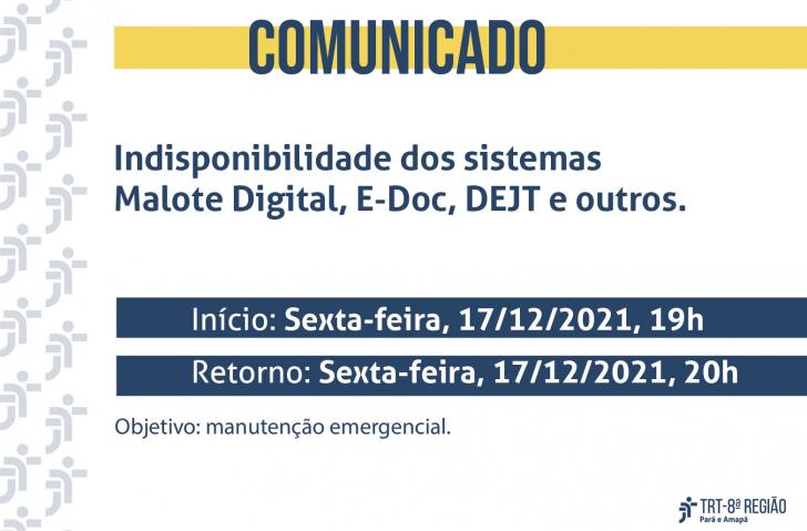 Arte de divulgação da SETIN