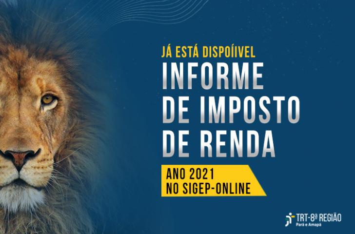 Arte sobre o informe de posto de renda