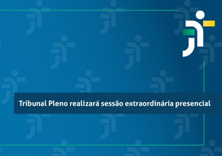 #ParaTodosVerem: Arte com o fundo azul. No canto superior direito, nas cores verde, branco e amarelo, ícone da Justiça do Trabal