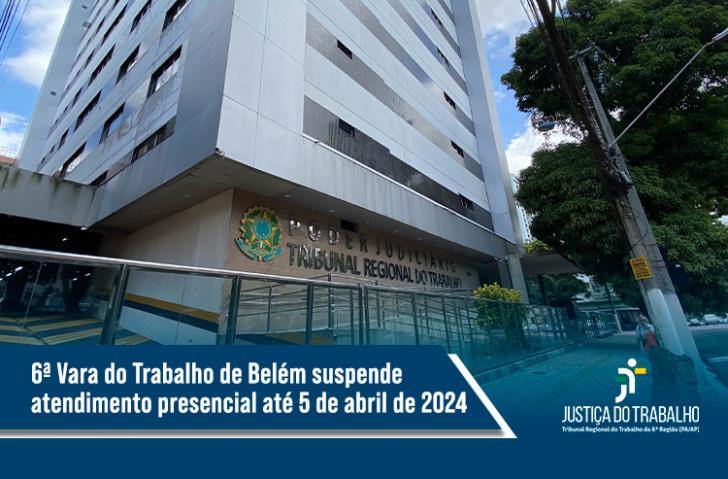 ParaTodosVerem: Foto da fachada do TRT-8, em toda parte inferior ha uma tarja azul com o seguinte texto escrito  na cor branca: 