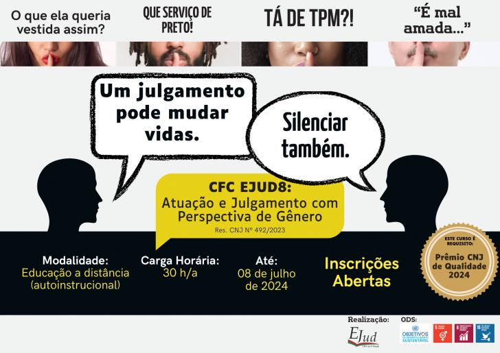 Arte gráfica em branco, amarelo e preto. Na parte superior o texto: “O que ela queria vestida assim? Que serviço de preto! Tá de