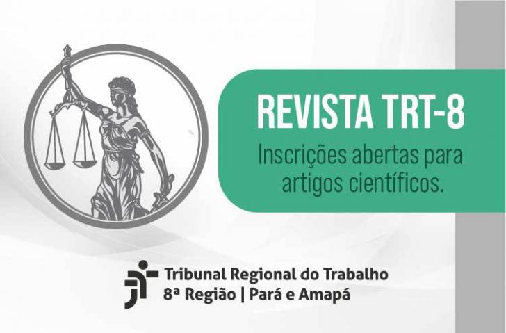 #ParaTodosVerem: Arte ilustrativa do concurso de remoção do TRT-8 nas cores azul, letras brancas e contorno amarelo. No primeiro
