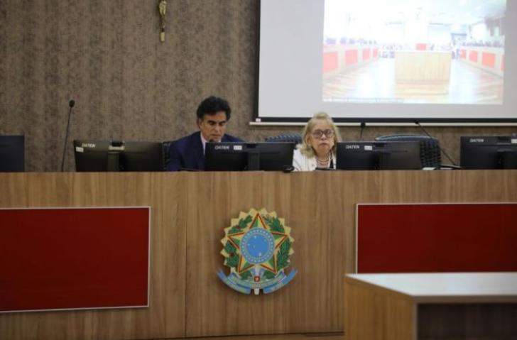 #paratodosverem Foto durante a sessão de abertura da correição ordinária. Ao centro, o ministro Luiz Philippe Vieira de Melo Fil