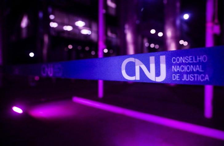 Fotografia da fachada do Conselho Nacional de Justiça 