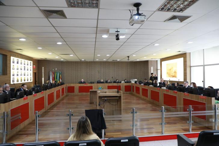 #ParaTodosVerem: Foto sala de sessões do Pleno do TRT-8