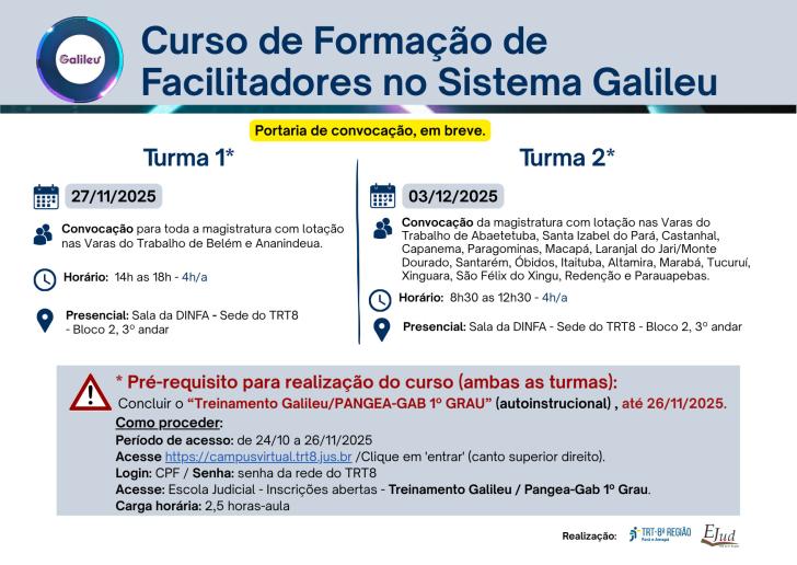 #ParaTodosVerem: Convite do curso nas cores azul e branco, predominantemente, com informações contidas no texto.