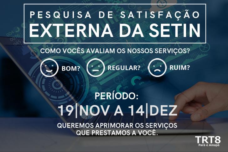 Pesquisa de Satisfação Setin