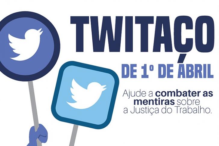 Arte da campanha do Twitaço