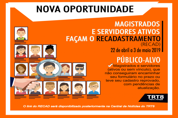 Fundo laranja com a seguinte frase escrita: "Nova Oportunidade".