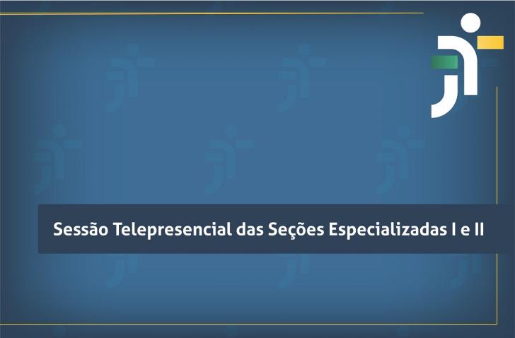 ARTE: Fundo azul com a logo do TRT8 no canto superior direito e texto informando sobre seções especializadas