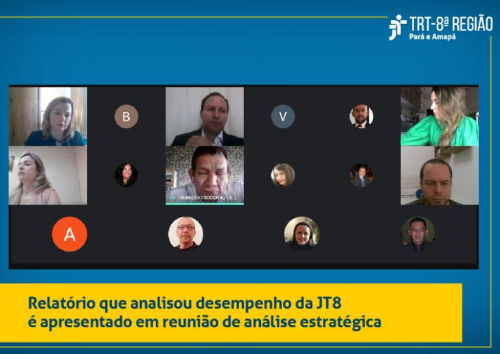 Arte: print de tela de computador com fotos dos participantes