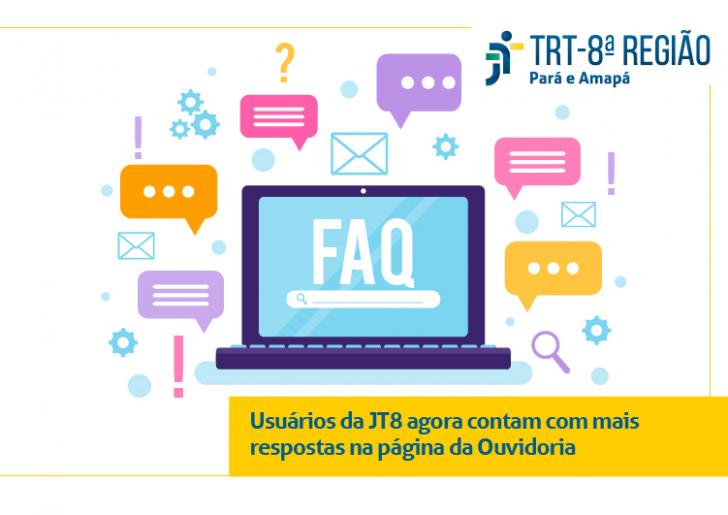 Arte em branco, com a figura de um computador e vários símbolos de comunicação ao redor. Logo da JT8 e informações do texto.