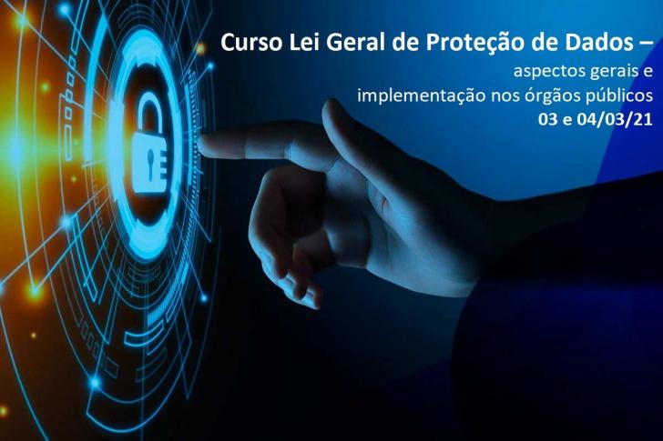 ilustração toda em azul mostrando um dedo indicador digitando em um painel digital onde aparece a imagem de um cadeado.m