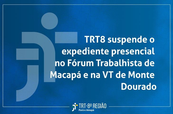 Fundo azul com informações sobre o Ato Conjunto