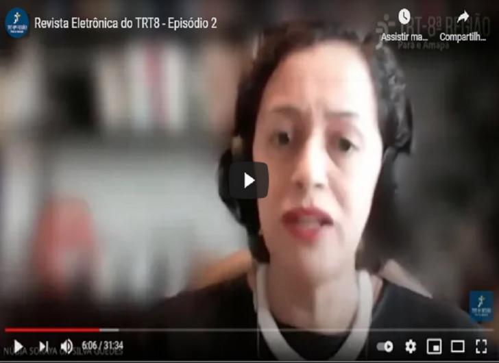 Captura de tela da revista publicada no YouTube.