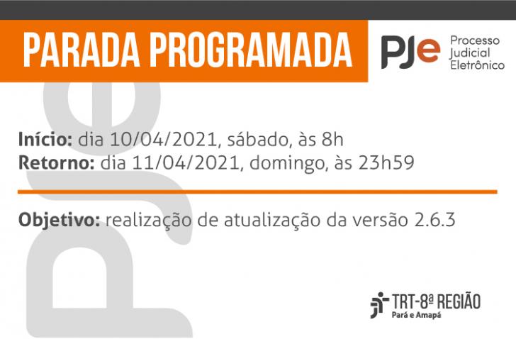 arte parão PJe