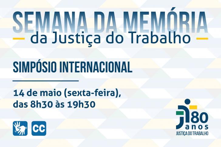 Simpósio Internacional sobre Novos Desafios das Relações Trabalhistas