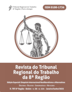 Capa da Revista número 114 do TRT8