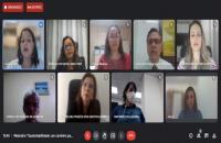 Imagem do Webinário realizado pelo canal do youtube do TRT8