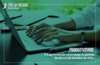 Números de produtividade de setembro