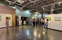 Cerimônia de abertura da exposição "A fé que fortalece" no TRT8