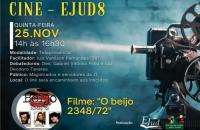 Arte de divulgação da Cine EJUD8