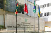 Fachada do edifício sede do TRT8