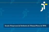 Arte de divulgação da Sessão do Pleno
