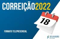 Arte de divulgação a Correição Ordinária que será no dia 18 de março, no formato virtual 