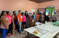 Moradoras da Jaderlândia participaram do curso ofertado pelo Judiciário Fraterno