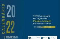 Arte com informações sobre o atendimento no feriado