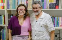 Presidente do TRT8, Graziela Leite Colares ao lado do senador do Pará, Paulo Rocha 