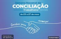 Imagem informativa sobre a Cerimônia de Abertura da Semana da Reciclagem