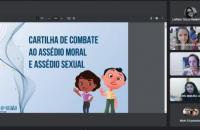 Imagem da roda de conversa sobre o combate ao assédio e à discriminação 