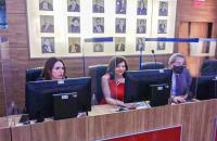 Magistrados durante a reunião da RAT