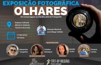 Arte de divulgação da exposição fotografica 