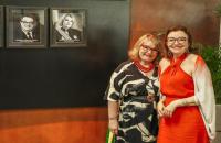 Presidente desembargadora, Graziela Leite Colares e a desembargadora Suzy Koury