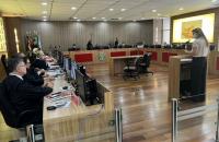 Fotografia de um auditório.