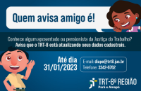 Arte com fundo azul escuro.