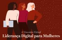 Arte com fundo vermelho