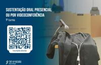 Arte ilustrativa sobre as inscrições da sustentação oral