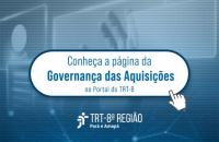 Arte com o fundo azul e grafismos em azul claro.