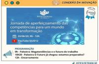 Arte gráfica em fundo branco.