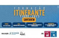 #ParaTodosVerem: arte gráfica com fundo azul e nas cores azul e amarelo. Centralizado na parte superior o seguinte texto: Formaç