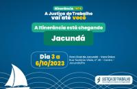 Arte gráfica em azul escuro, com detalhes em tons de verde, amarelo e branco.