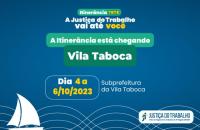 Arte gráfica em azul escuro, com detalhes em tons de verde, amarelo e branco.