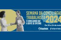 #ParaTodosVerem: Arte gráfica nas cores azul e amarela. Centralizada do lado esquerdo a imagem de duas mulheres