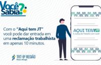 Arte gráfica nas cores branco, azul, amarelo e verde. No canto superior esquerdo a pergunta “Você Sabia?”, à dir