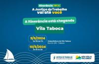 Datas: 9 e 10 de maio  Hora: dia 9 das 13h às 17h  dia 10 das 8h às 12h  Local: Subprefeitura, Rua JK, S/N