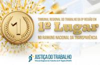 Arte gráfica na cores branco e amarelo. Centralizado a imagem de uma medalha de 1º Lugar.